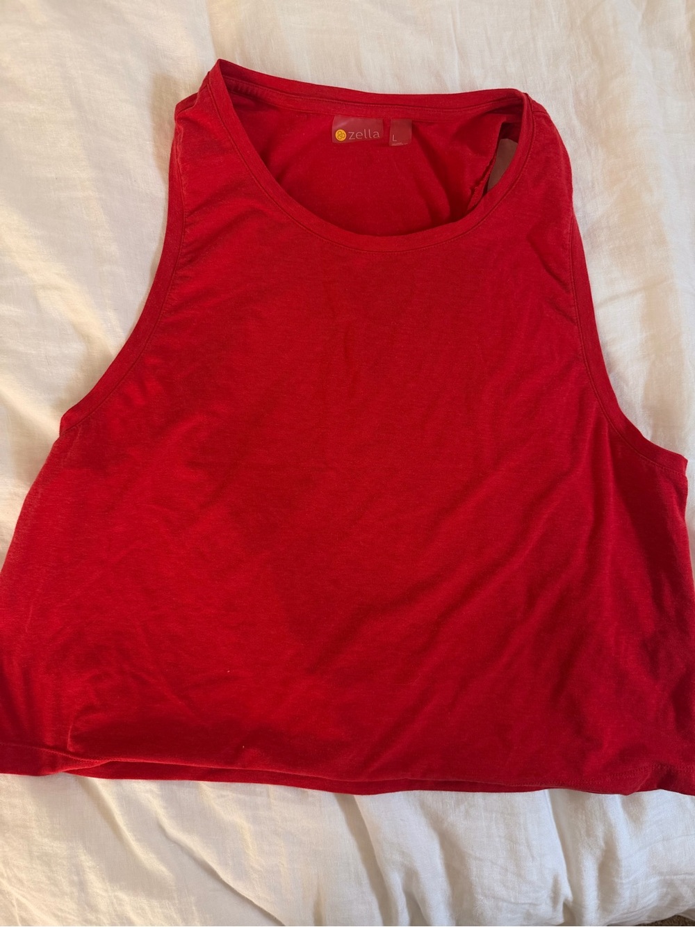 Zella Bright Red Athletic Tank